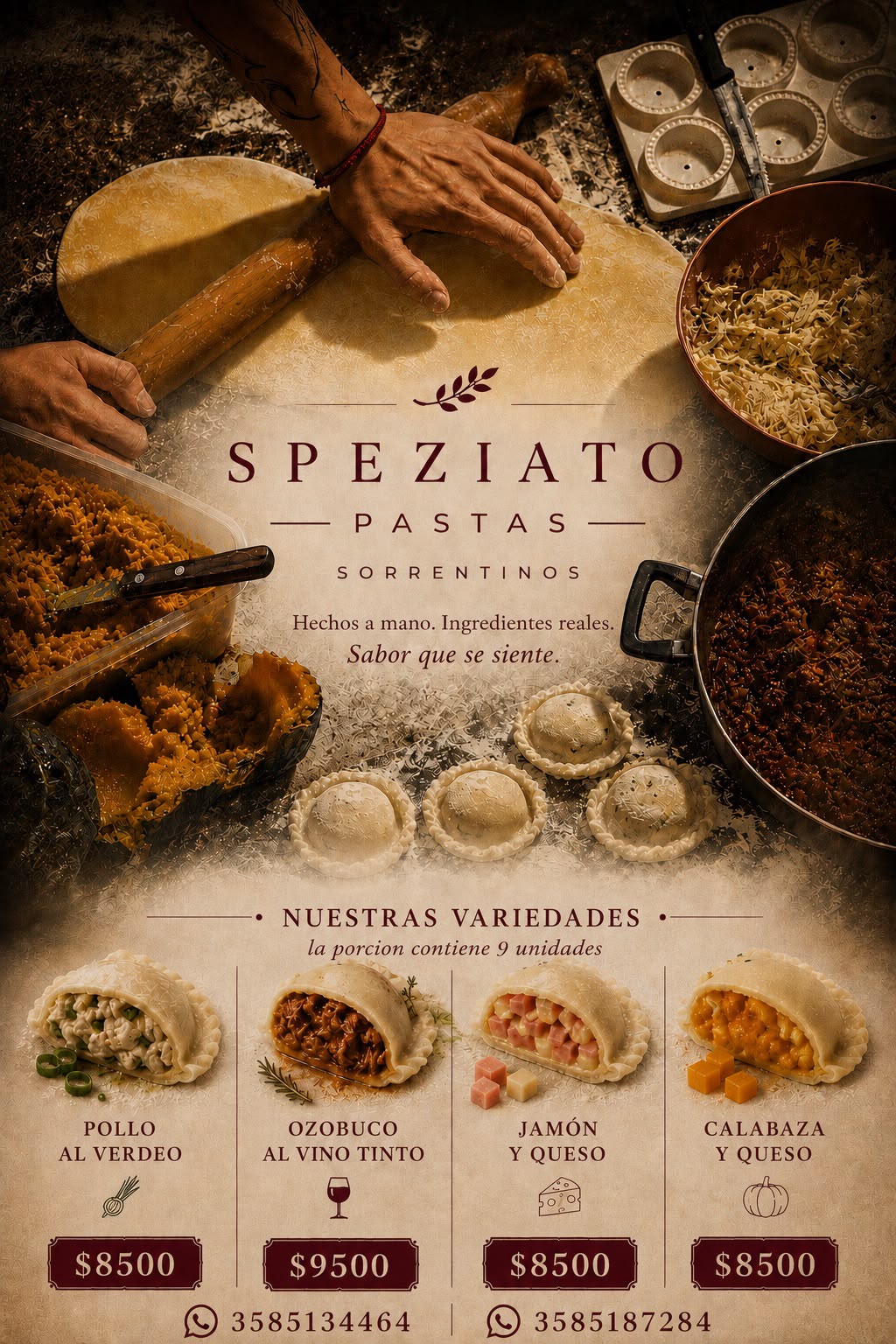 Speziato Pastas